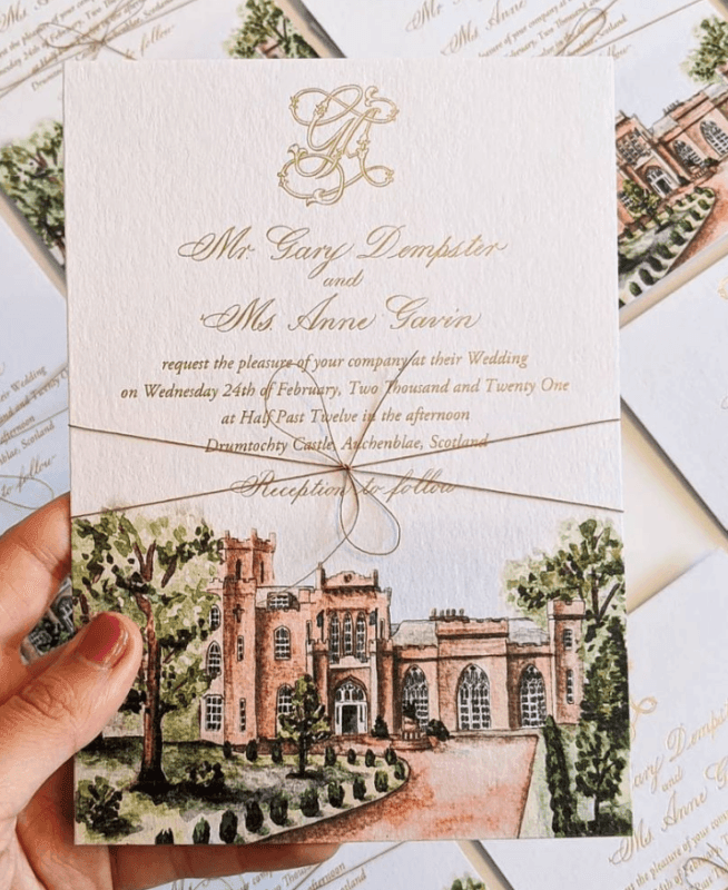 Invitations - Tartan Weddings