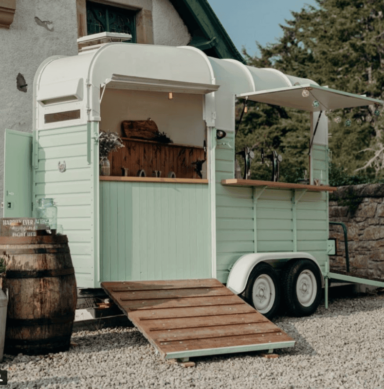 Prosecco Truck - Tartan Weddings