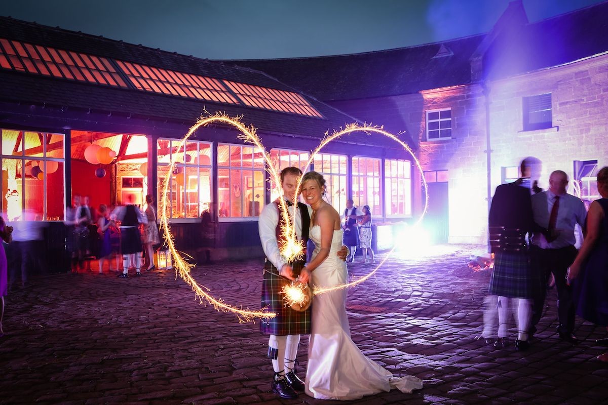 Fireworks - Tartan Weddings